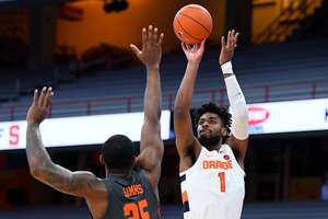 Quincy Guerrier was Syracuse's third-leading scorer this season with 14.5 points per game.